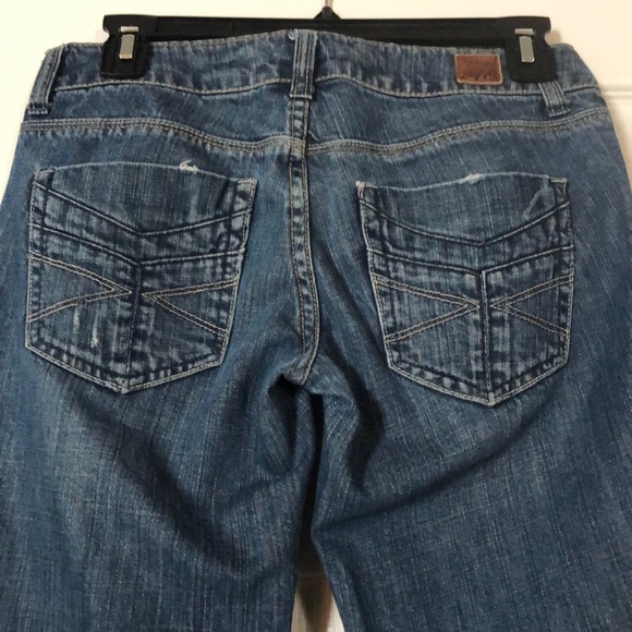 American Eagle Denim Distressed Jeans 0 Reg